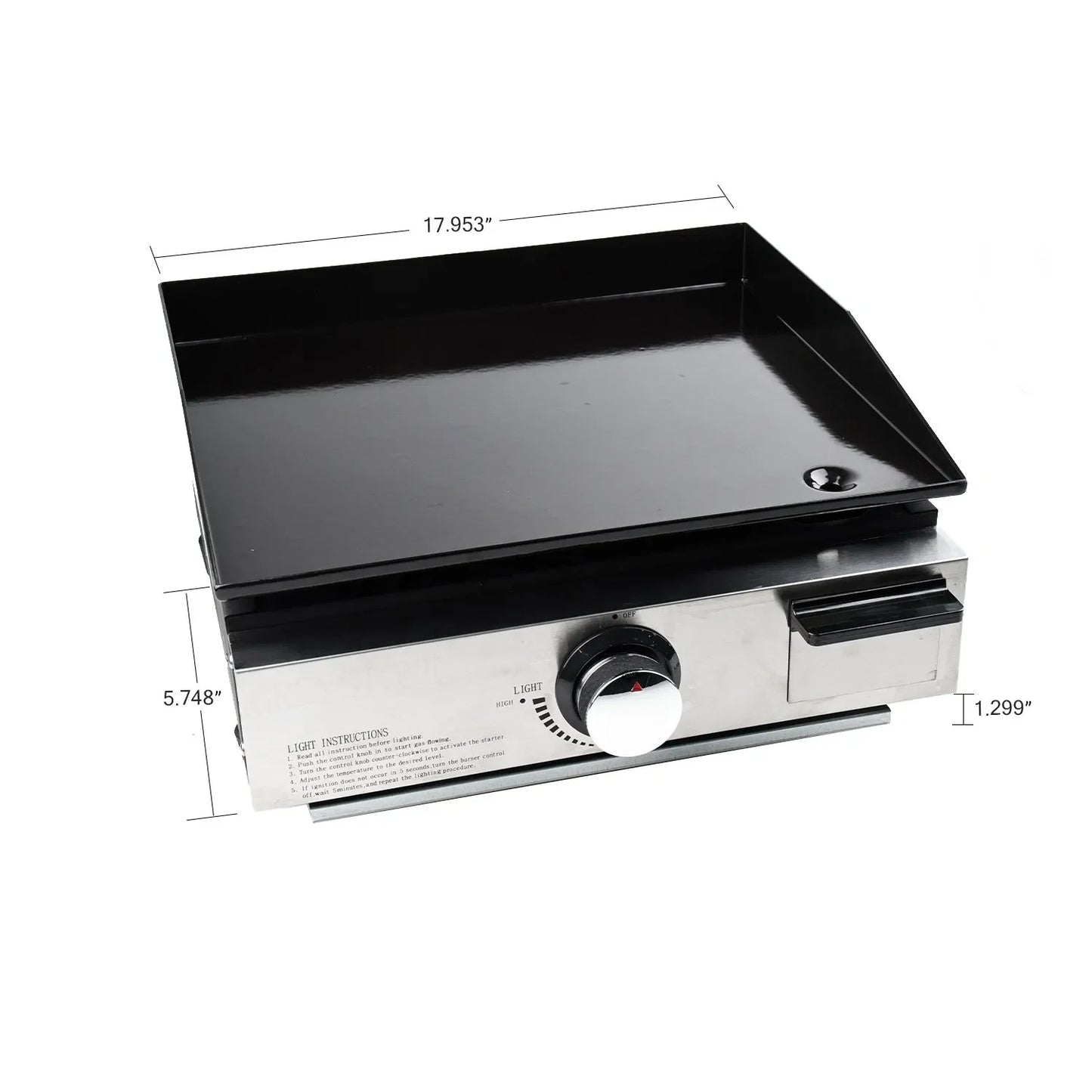 Hot Selling Burners Barbeque Grill Portable Cast Iron Flat Top Gas Grill