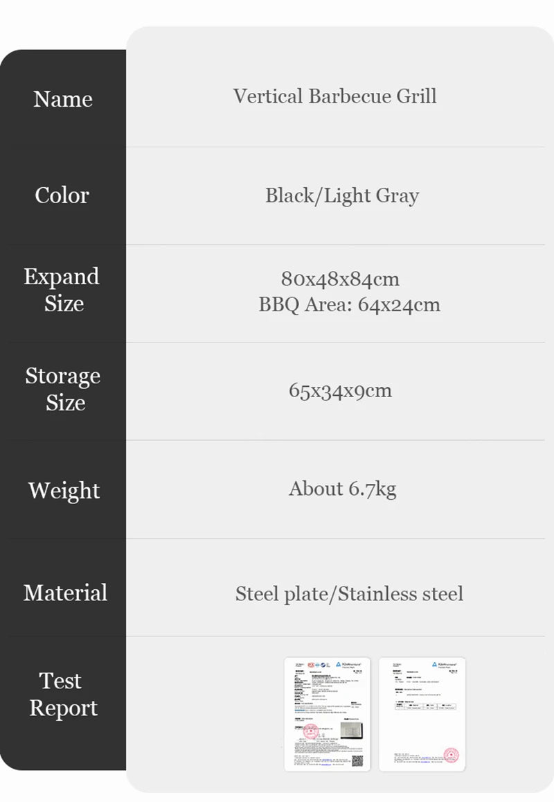 Naturehike Vertical Barbecue Rack Foldable Barbecue Charcoal Grill Stainless Steel Folding BBQ Grill For Outdoor Cooking Camping