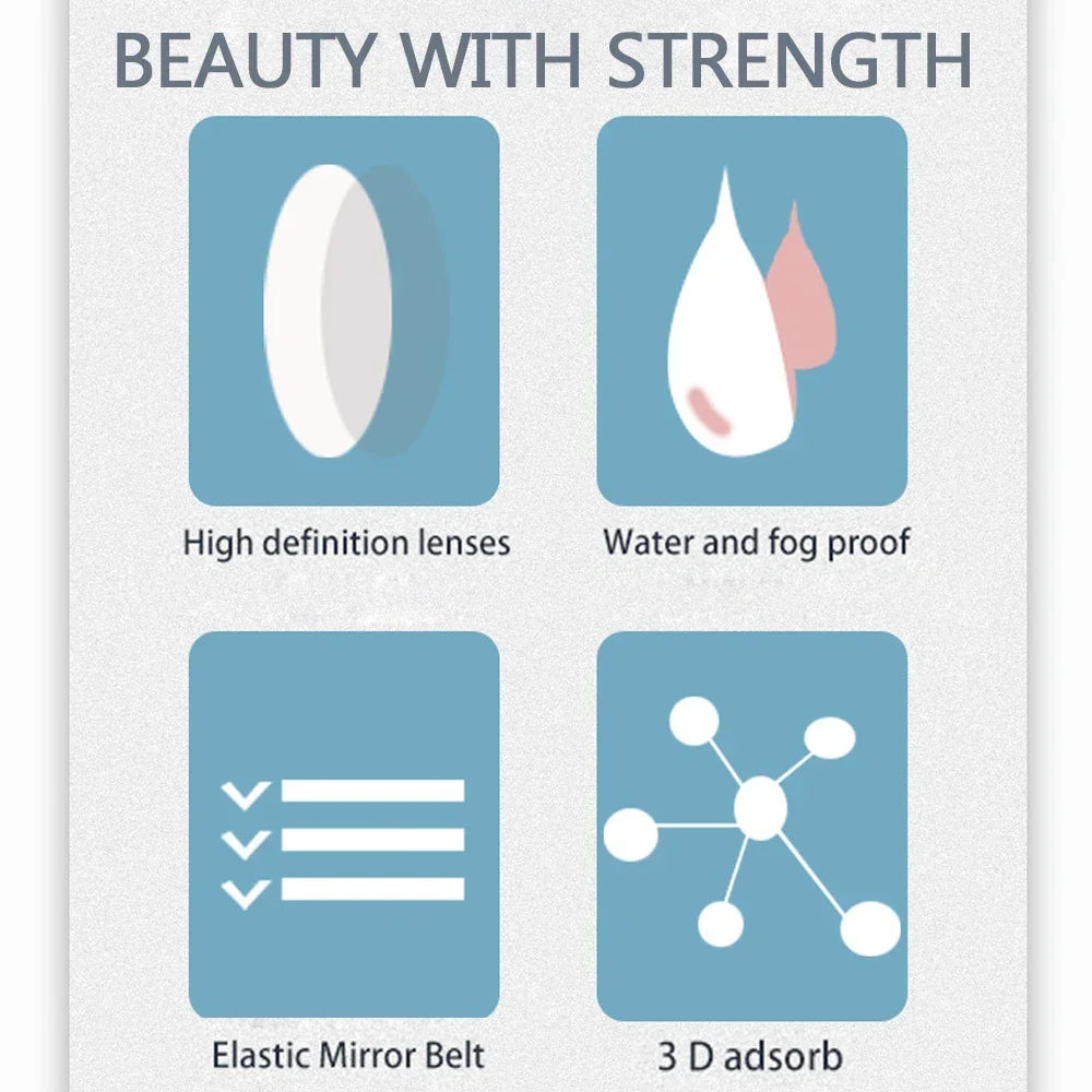 High Definition Anti Fog Swimming Goggles with Comfortable Silicone Seal Includes Swim Cap and Storage Box