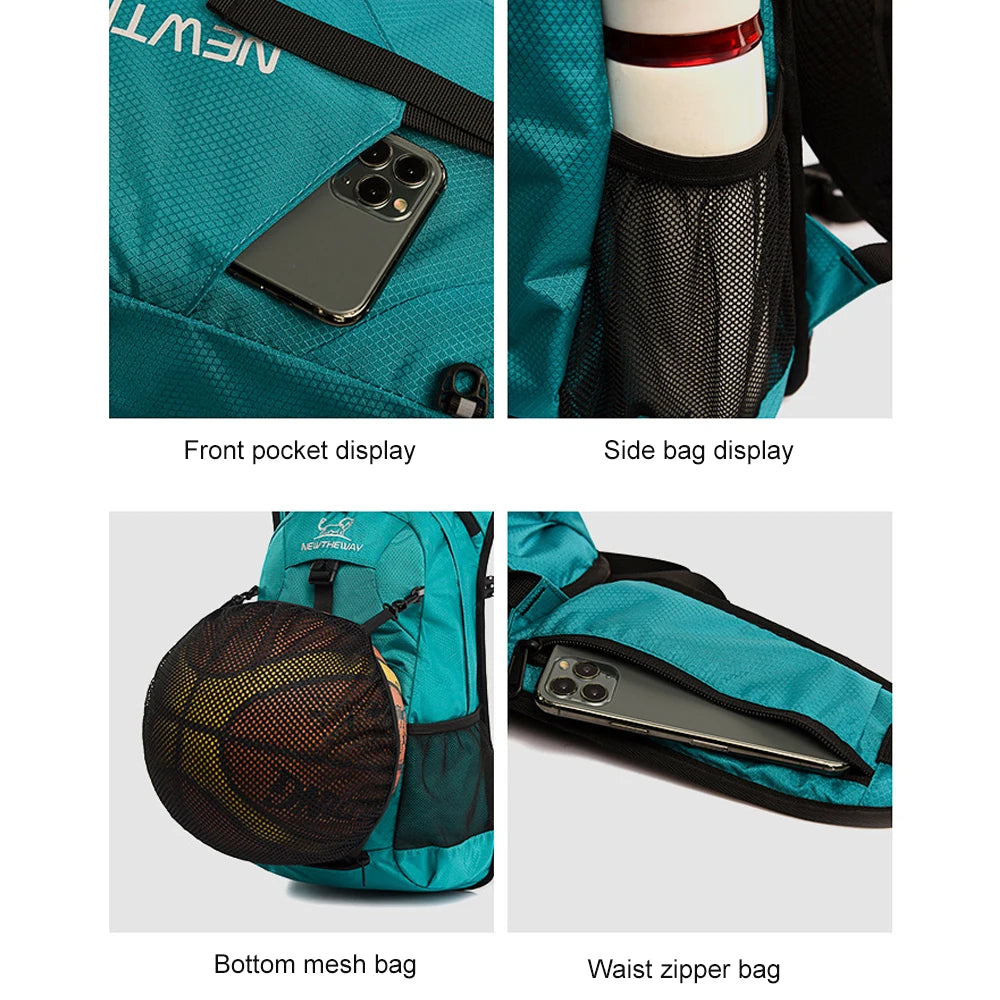 1PCS 25L Hiking Backpack Men Women, Backpacking Packs, Waterproof Camping Backpacks Bag, Camping Essentials for Trekking Travel