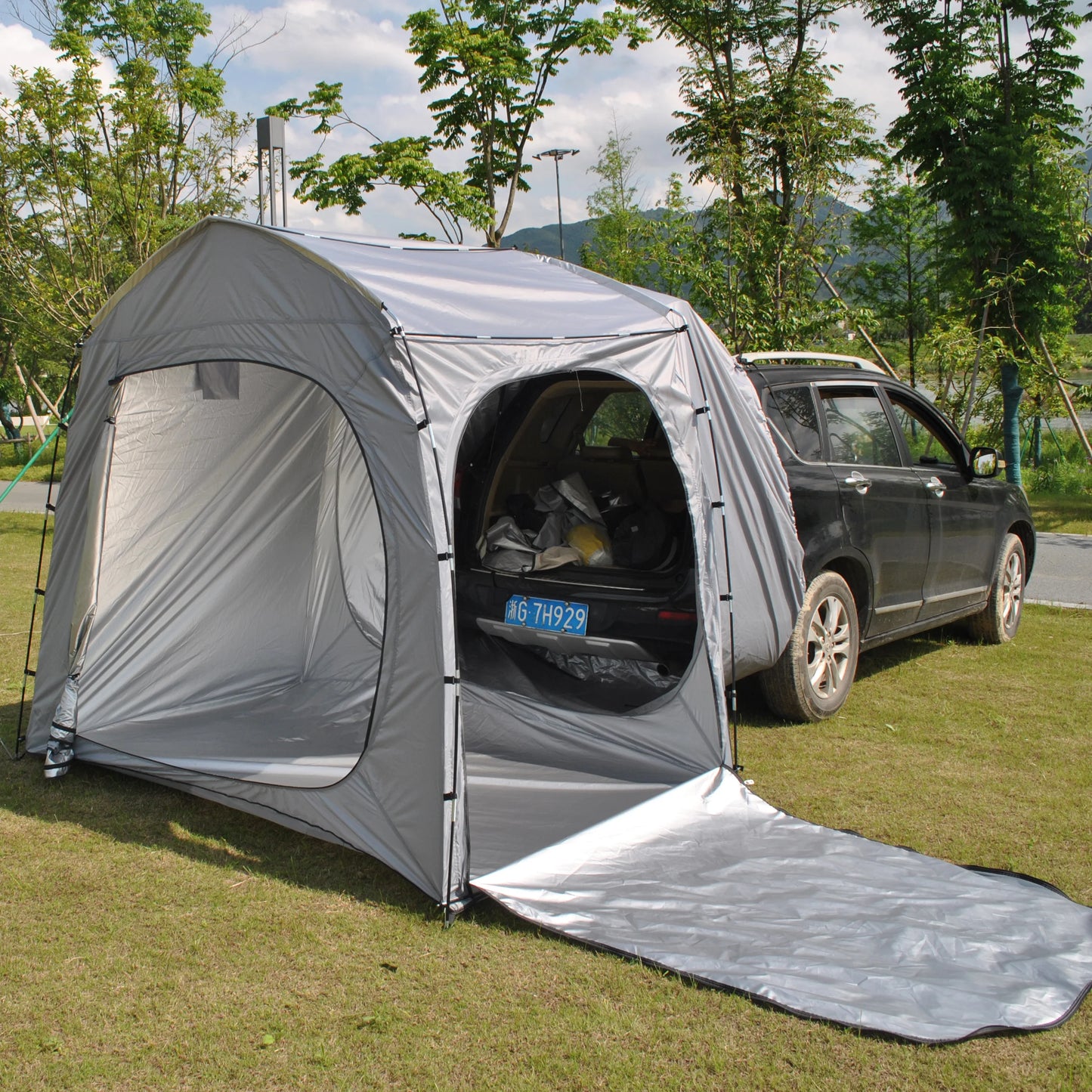 2/3/4 Person Tailgate Camping Tent | PU3000 Waterproof & UV-Resistant | Easy Assembly with Carry Bag| Suitable for Short Trips