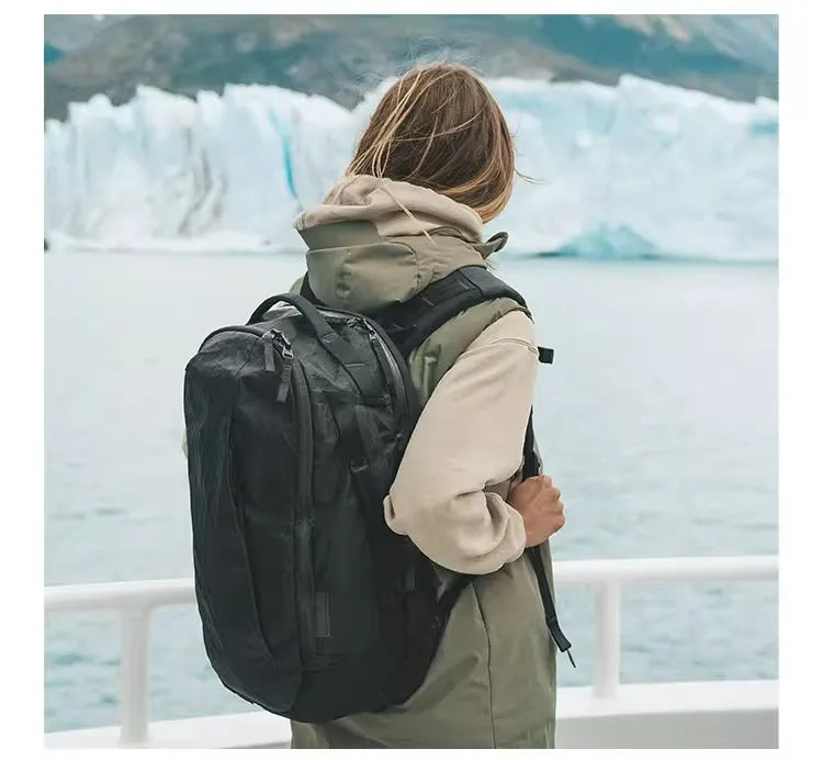 X-PAC Waterproof Backpack Men Large Capacity Laptop Hiking Commute Travel Durable Lightweight Mountaineering Daypack