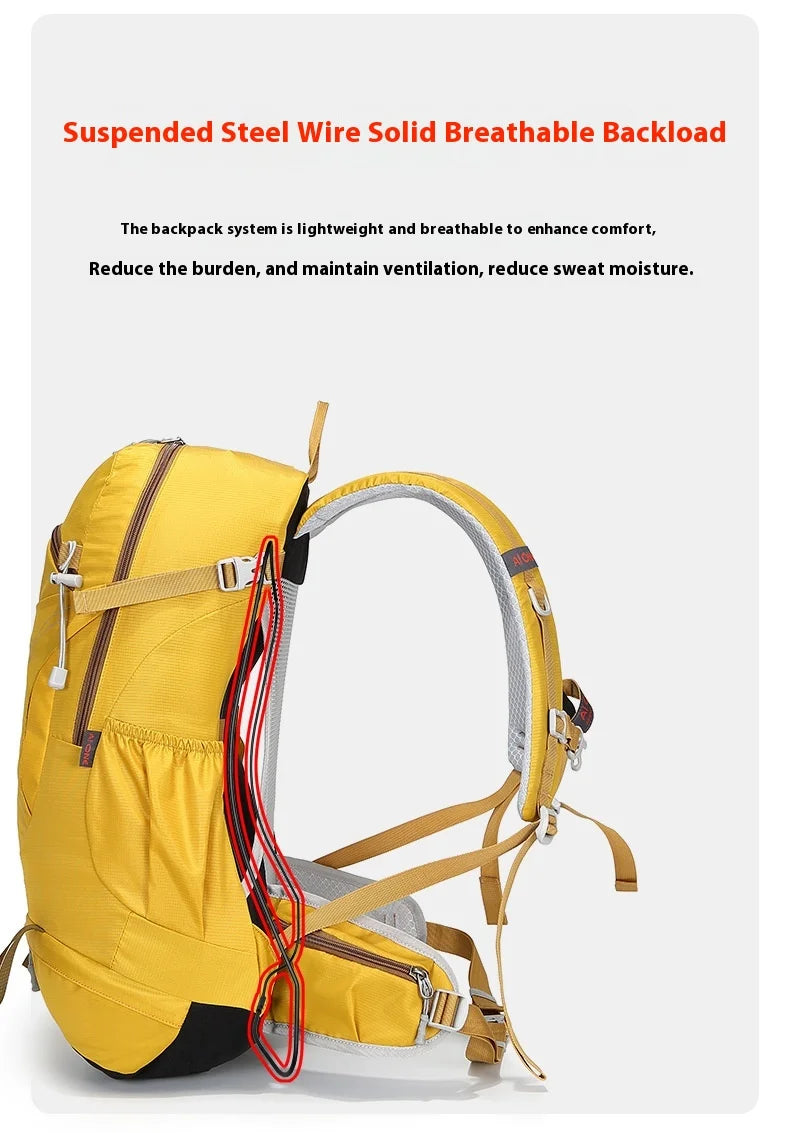 Aione 30L Hiking Backpack Lightweight Outdoor Camping Trekking Backpacks Sports Climbing Luggage Bag For Men Women