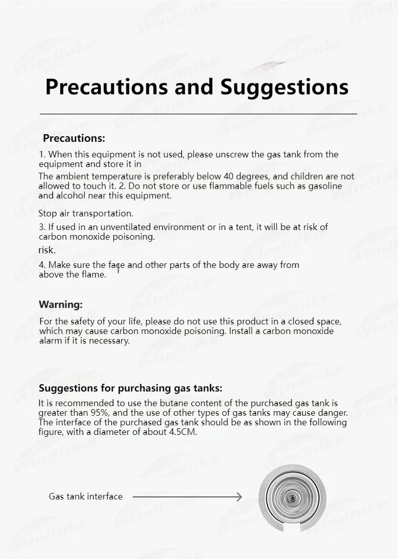 Naturehike Camping Gas Stove Burner 2300W Strong Fire Cooking Furnace Outdoor Picnic Barbecue Fry Grill Boil Pot Pan Portable