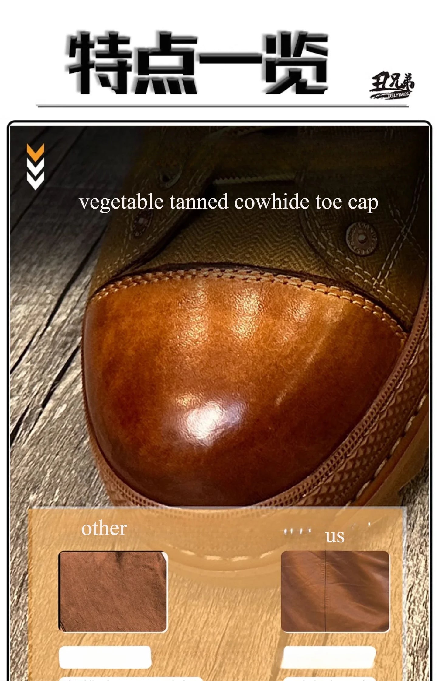 Retro Uglybros Motorcycle Boots Cowhide Canvas Shoes Ankle Protect Motorbike Zapatone British Style Botas For Harley For TRIUMPH