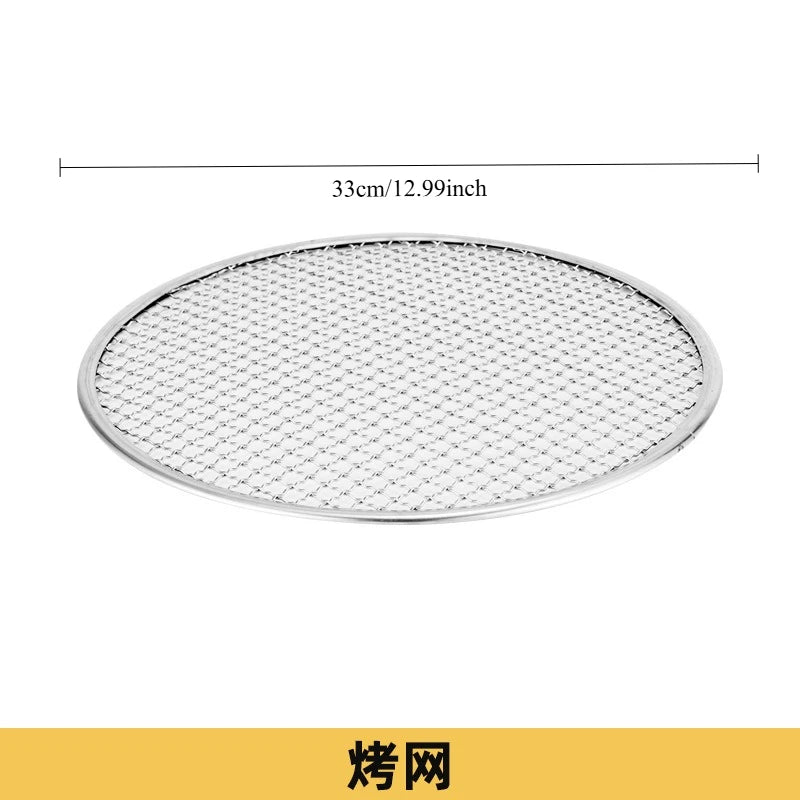 Portable Charcoal Grill Set for Outdoor BBQ Korean Style Smokeless Cooking Tea Stove Family Use