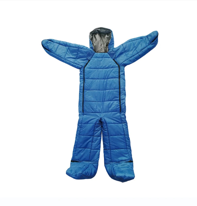 Waterproof Custom Wholesale Winter Luxury Goose Down Feather Sleeping Bag with Zipper Camping Hike