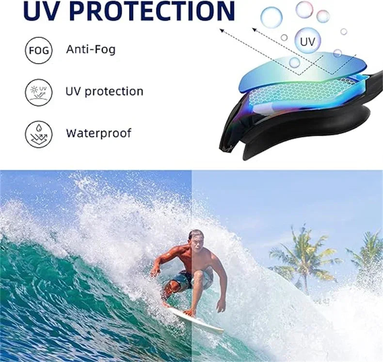 Arena HD Electroplated Swimming Goggles High Transparency Lenses Professional Racing Gear Unisex Swimming Goggles