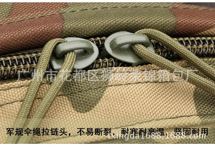 Upgraded 3D Bag Camouflage Mountaineering Bag Tactical Backpack Outdoor Camping Travel Bag