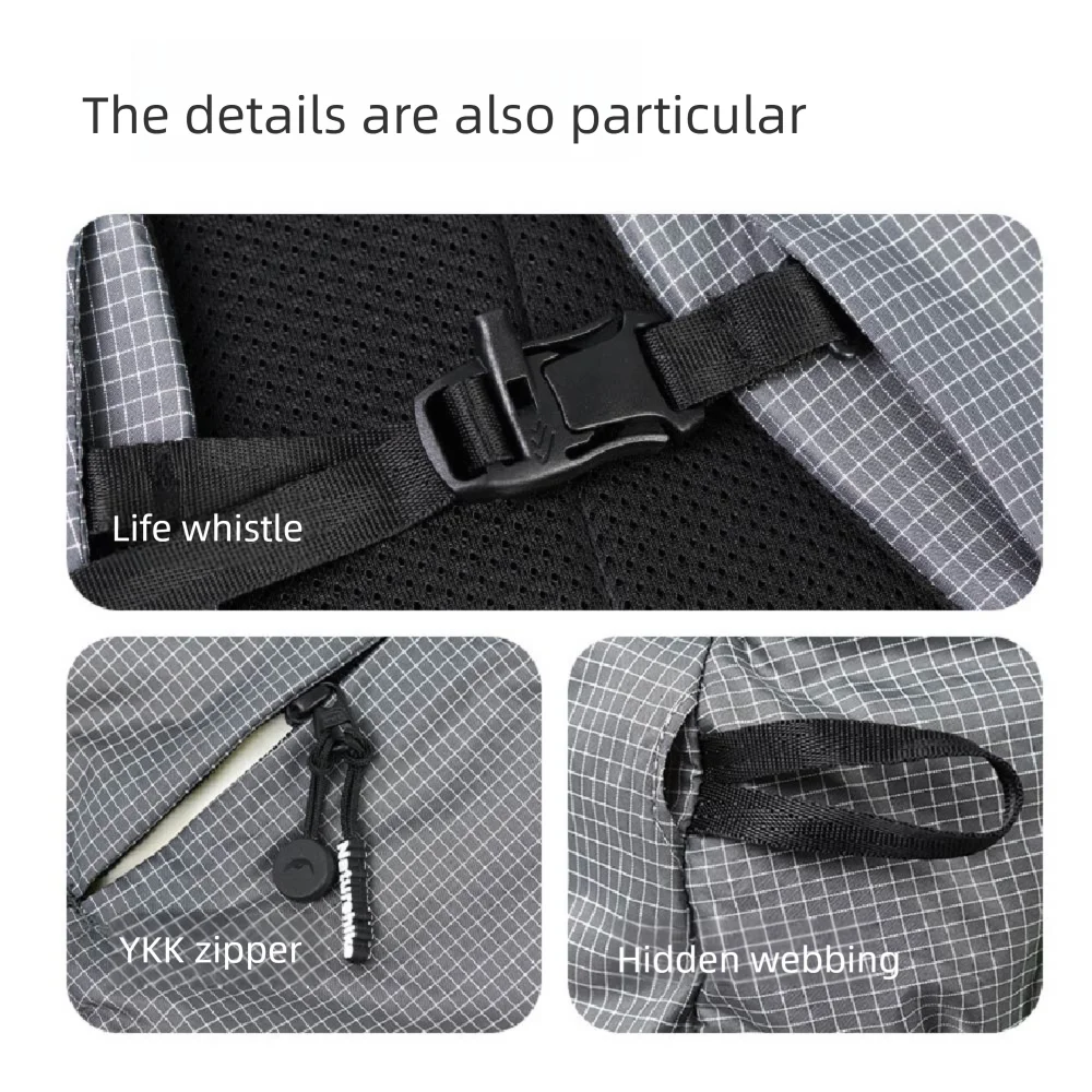 Naturehike Ultra-light Outdoor Hiking Backpack, 20 Liters Waterproof and Breathable, Suitable for Outdoor Camping Trips.