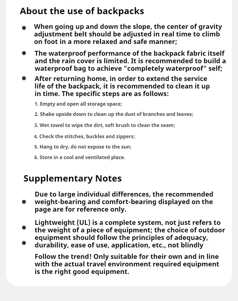 Naturehike Hiking Backpack Waterproof 45/55/65L Knapsack Climbing Travel Outdoor Sports Large Capacity Nylon Bag With Rain Cover