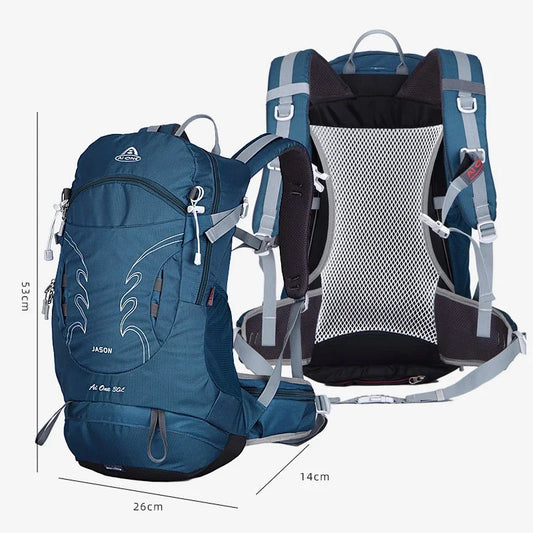30L Outdoor Backpack for Men Sports Climbing Bag Mochila Camping Mountaineering Bag Travel Trekking Motorcycle Rucksack