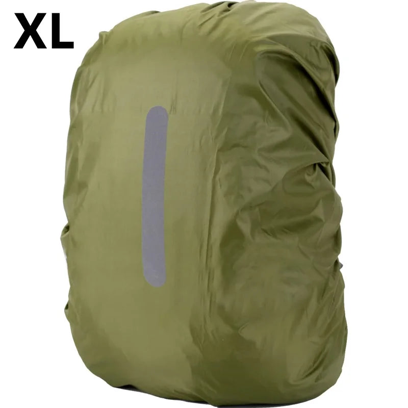 15-85L Waterproof Backpack Rain Cover Ultralight Hi-Visibility with Reflective Strip Anti-dust for Hiking Camping Cycling Travel
