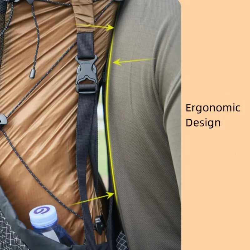 Asta Gear Jianshan UHMWPE Backpack Outdoor Ultralight Backpack Camping Hiking Mountaineering DCF Traveling Backpack