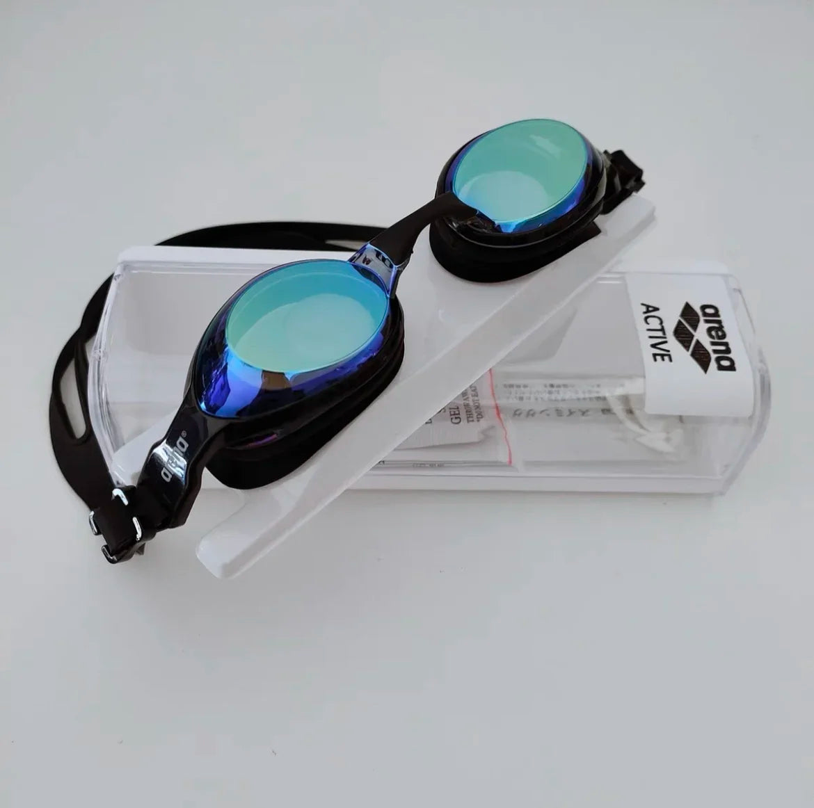 ARENA Professional Anti-Fog HD Swimming Women Adjustable Silicone Swim EYEWEAR Goggles Leak Proof Protection Glasses Men