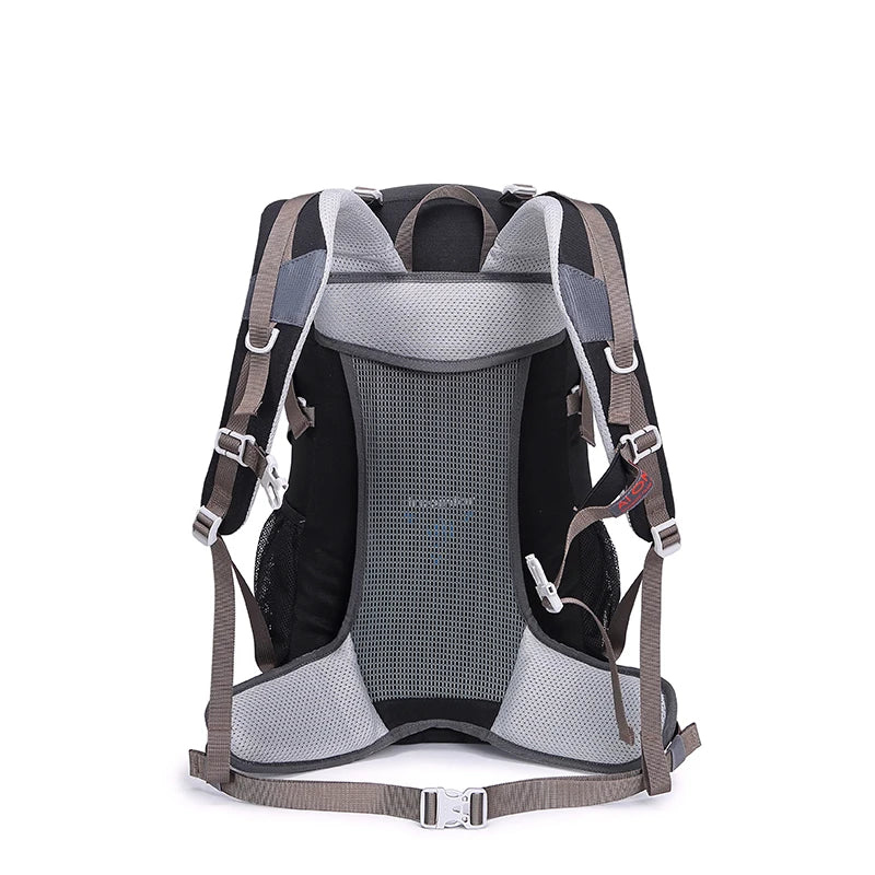 35L Outdoor Travel Hiking Backpack Climbing Backpack With Raincover for Men Women Framed Sports Trekking Camping Bag  Daypack