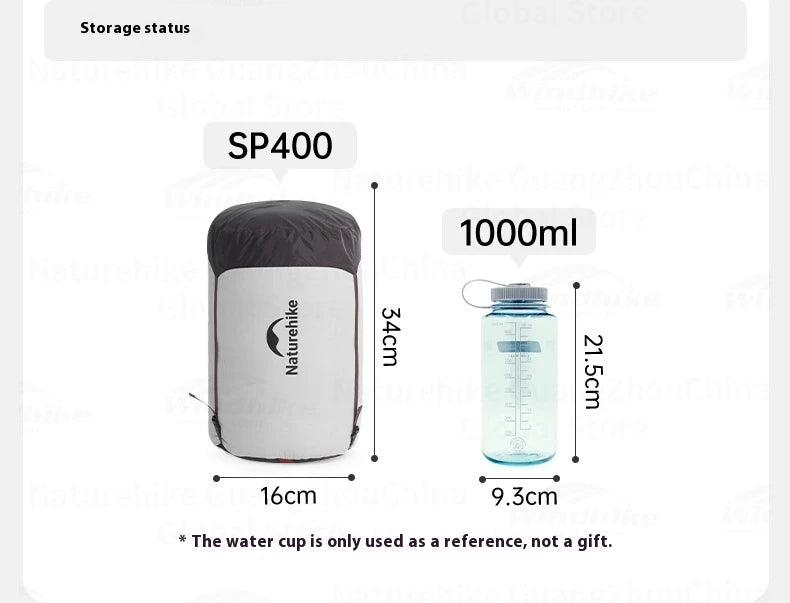 Naturehike Snowbird Mummy Sleeping Bag 650FP Duck Down -20°C Winter Outdoor Camping Warm Ultralight Thickened Adult Sleeping Bag