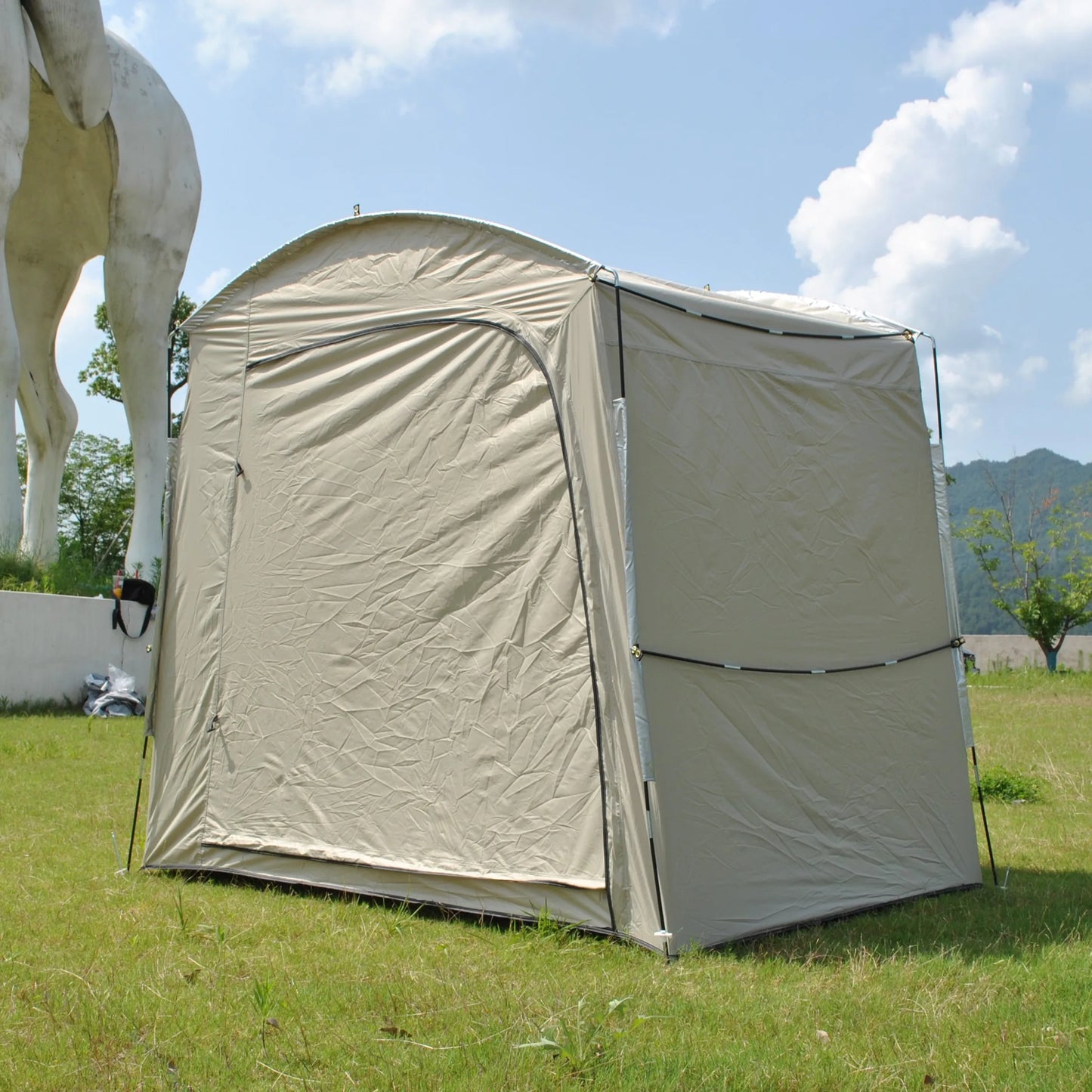 Bike Storage Shed Tent, Oversized Storage Tent for 4 Bikes, Garage/Garden Storage Tent, Waterproof Anti-uv Outdoor Bicycle Cover