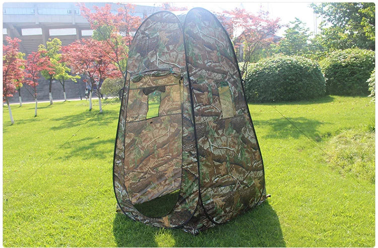 Outdoor Bath Tent Camping Bath Tent Camouflage Changing Ten t Camping AT6505