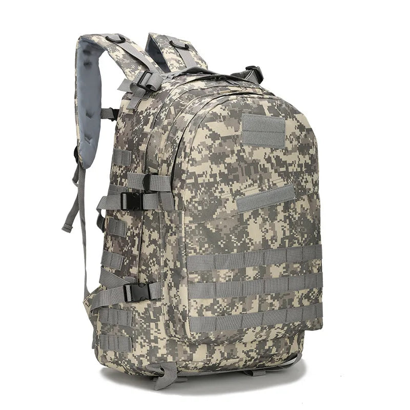 Tactical 3D Backpack 25L Backpack Nylon 900D Fabric Mens Bag Waterproof 3D Molle Backpack for Trekking Camping Mountaineering