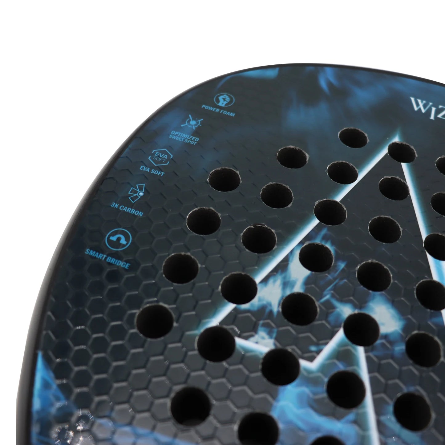 Origina Padel Racket 3K Carbon Fiber Surface with Cover Bag EVA Memory Flex Foam Core Lightweight Paddle Racquet