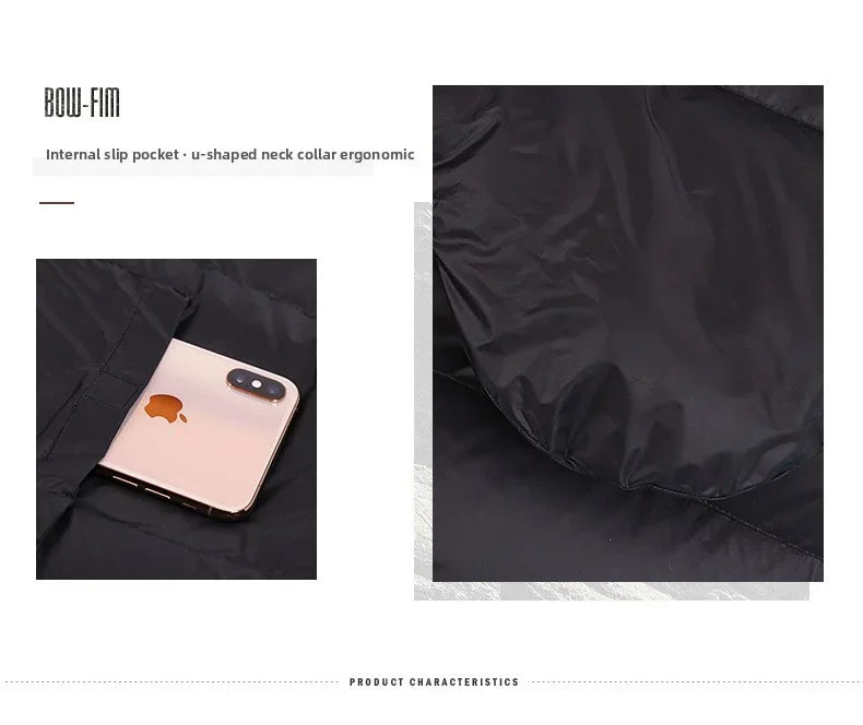 SKY ICEJingchan Mummy Down Sleeping Bag for Adults Outdoor Camping Winter Thickened Goose Down Cold-Proof Warm