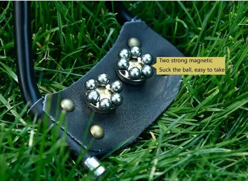 Powerful Slingshot Stainless Steel Slingshot Catapult Hunter Wrist Support SlingShot Outdoor Hunt Hike Bow Catapult HuntingTools