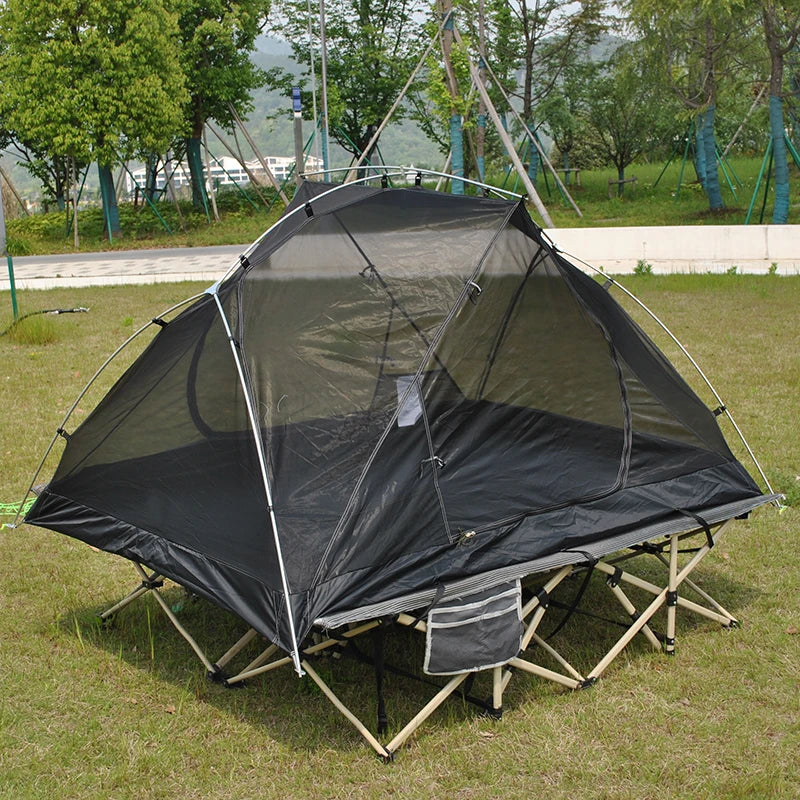 Camping Tent 2 Person, Professional Waterproof & Windproof Lightweight Backpacking Tent Can Be Cot Tent,bed Tent Not Include Bed