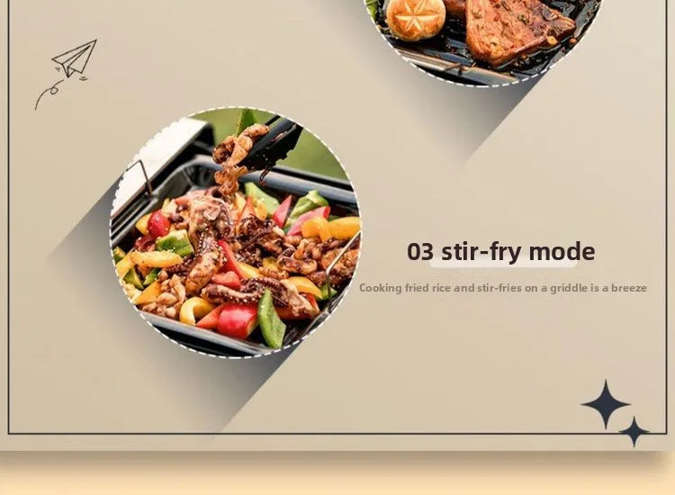 Foldable Charcoal Barbecue Grill Outdoor Portable Large BBQ Stove for Home