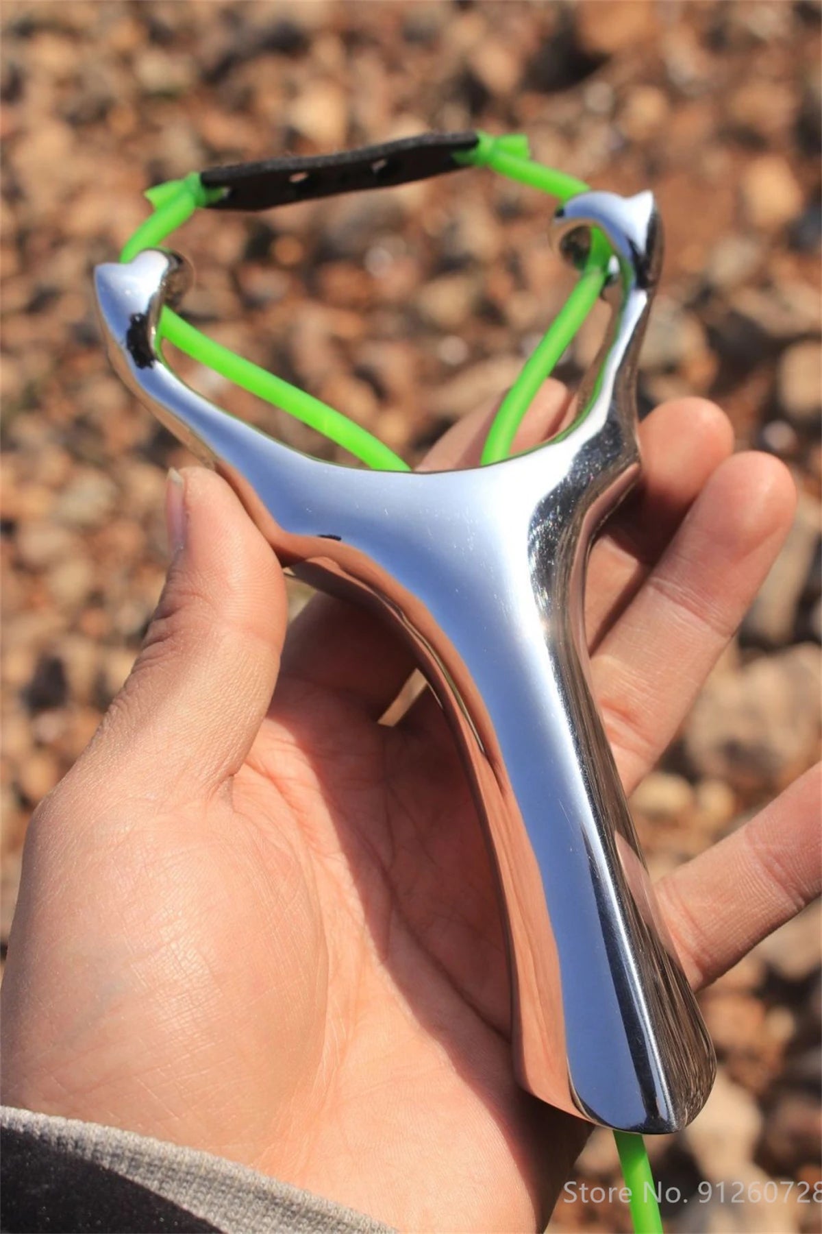 Hunting Slingshot High-precision Outdoor Shooting Competitive Catapult Tactical game toys Stainless steel Bow Send Rubber band