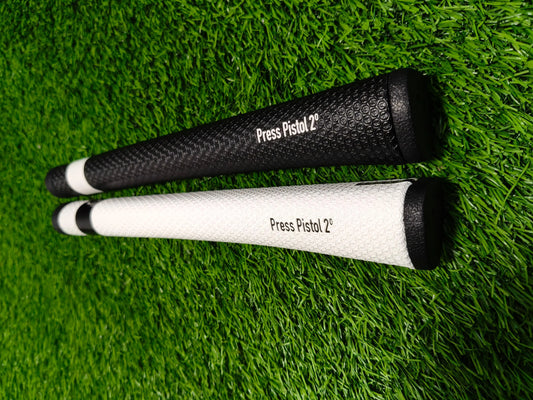 Golf club push rod grip Press Pistol 2 °, black or white