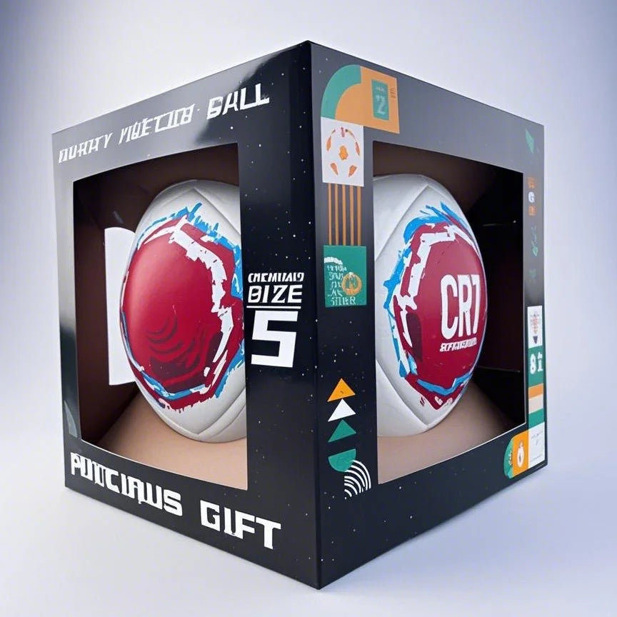 SOCCER BALL CR7 SIZE 5 Signature Football Match Ball Football Gift Football Children's Gift