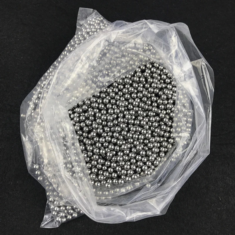 1000pcs/Lot 4.5mm Steel Slingshot Balls Catapult Balls Slingshot Hunting High-carbon Shooting Catapult Bow Hitting Ammo Yernea