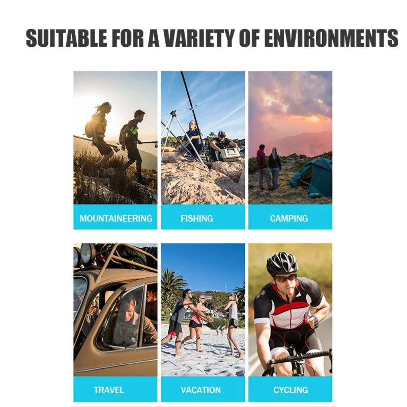 15L Waterproof Folding Backpack Ultralight Camping Backpack Outdoor Daypack Men Women Foldable Traveling Hiking Cycling Backpack