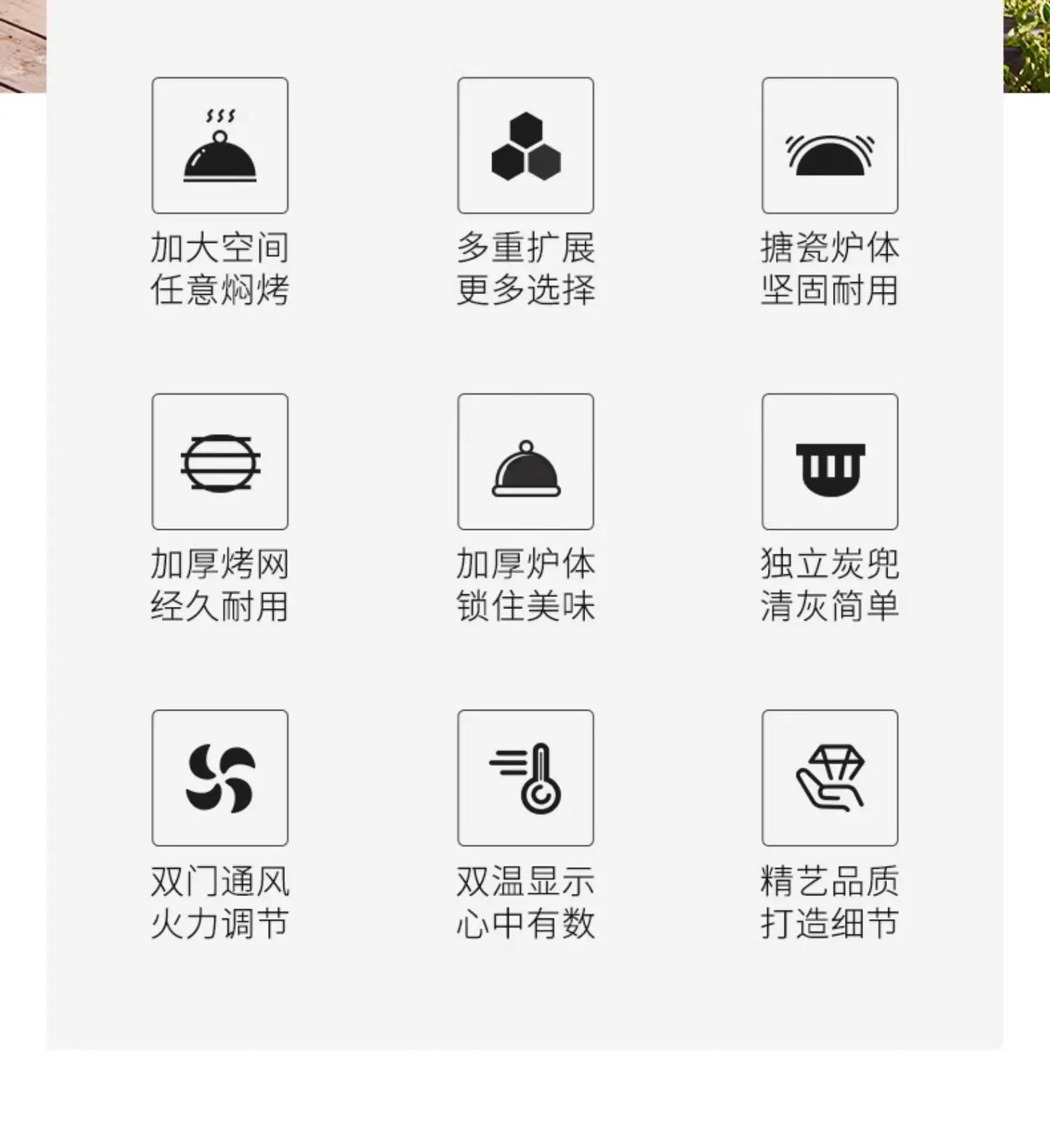 Garden Cookware BBQ Grills Kitchen Camping Portable Kitchen BBQ Grills Brazier Charcoal Barbecue Utensils Queimar O Forno LLBB