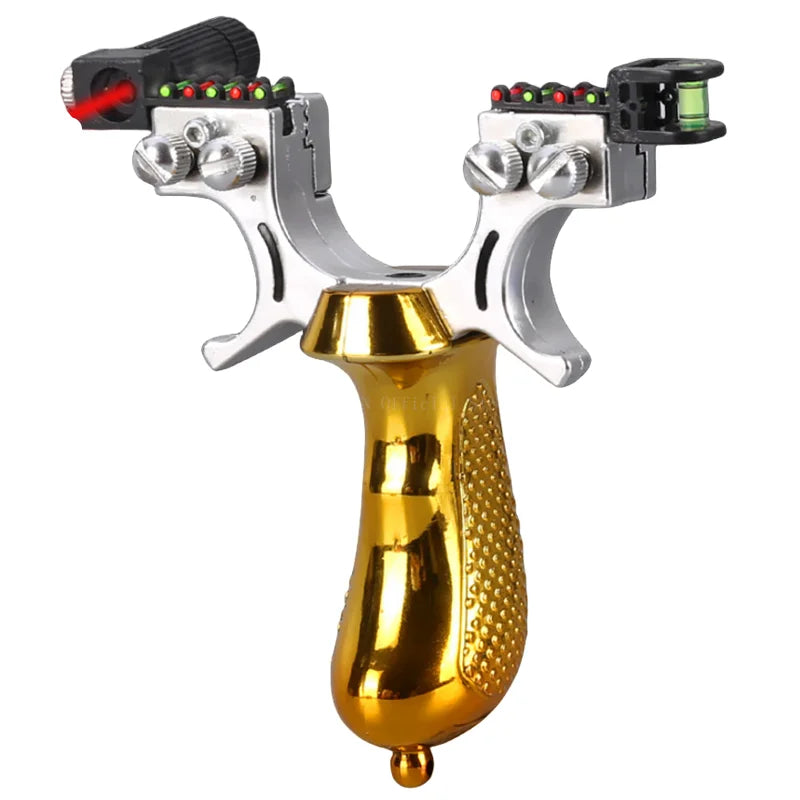 Double Spiral Fast Compression Slingshot Outdoor Sports Hunting Shooting Catapult Competition Practice Shooting Acessories