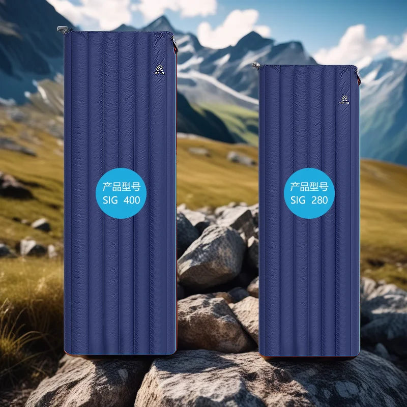 SKY ICE Lightweight Down Sleeping Bag White Goose Down Camping Portable