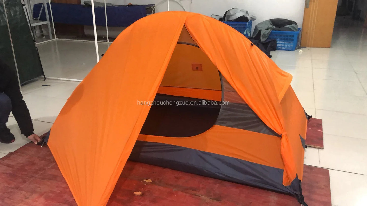 Nemo Hornet Self-standing Ultralight 2 Man Tent 20D Nylon Silicon Coated Backpacking Tent with 2 Door,20D Silicon Tent