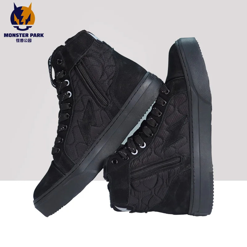 Boots for Motorcyclist Man Wear-Resistant Men and Momen For 4 Season Botas De Moto Motorcycle Shoes Riding boots Breathable