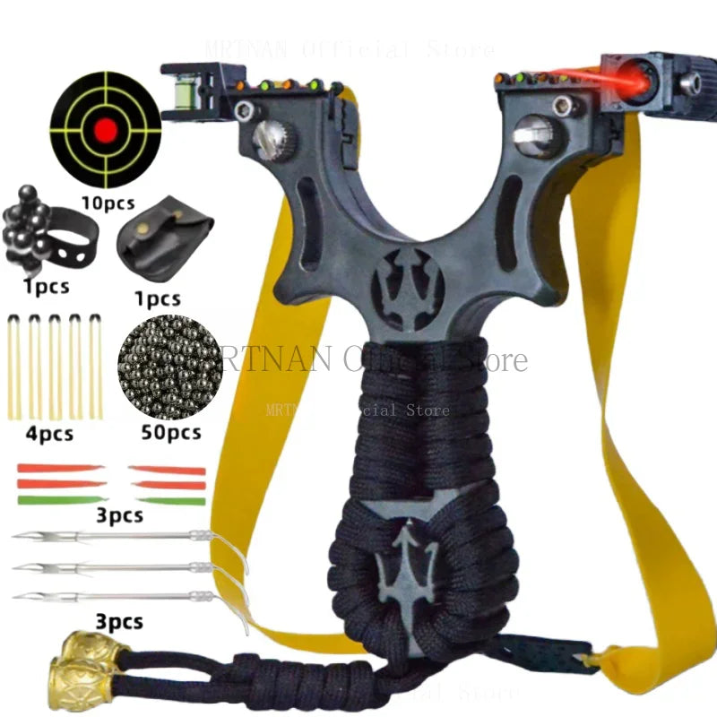 Slingshot Resin Infrared Laser Sight for Outdoor Competitive Hunting Plastic Catapult Free Binding Fast Compression Set