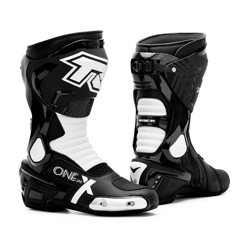Tr Brand X-One Pro Lightweight Breathable Summer Riding Adventure Boots Cool Summer Motorcycle Boots Calf High Safety Shoes