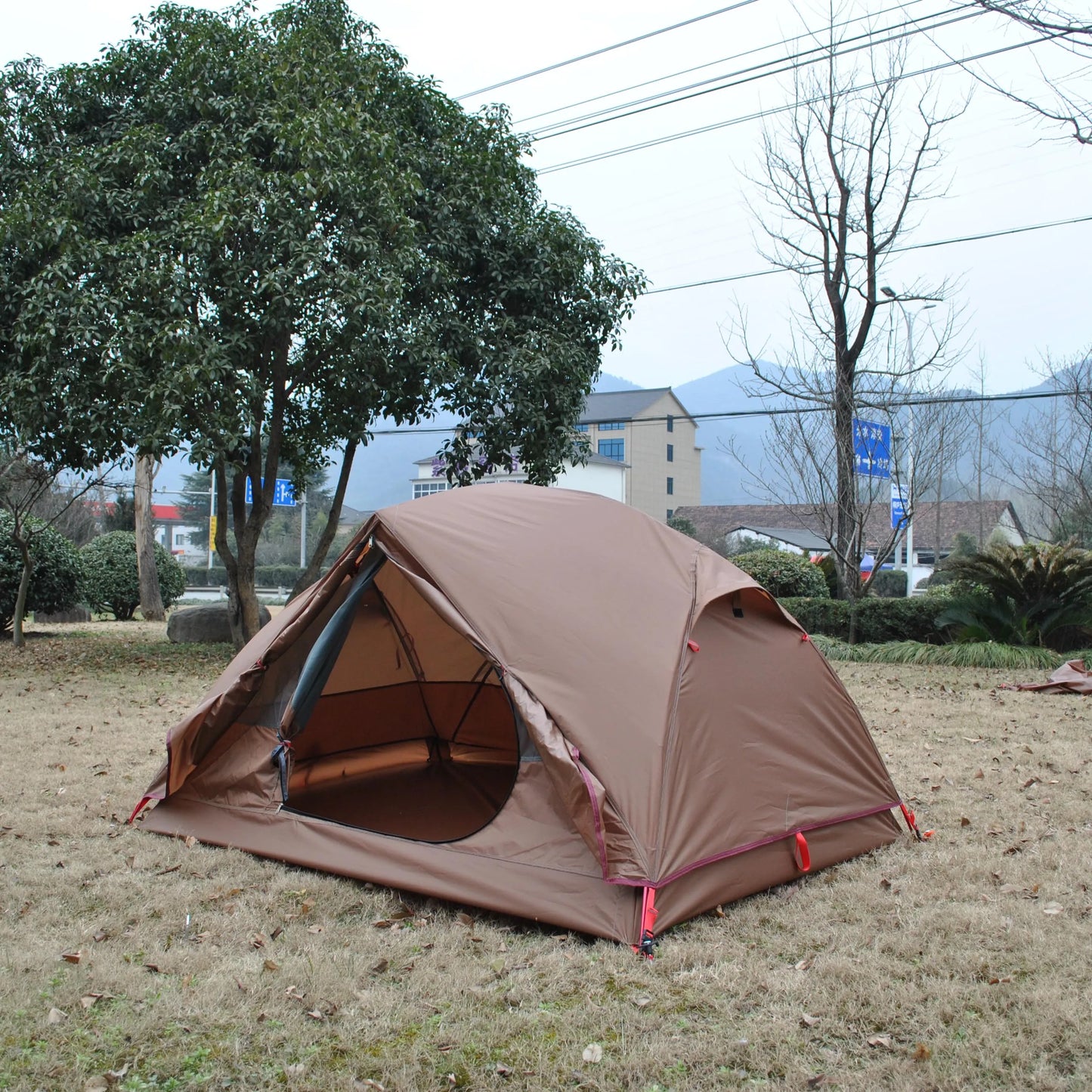 Ultralight Waterproof Backpacking Tent, 2 Person Tent with Footprint,Tents for Fishing,Outdoor Painting and Family Trips