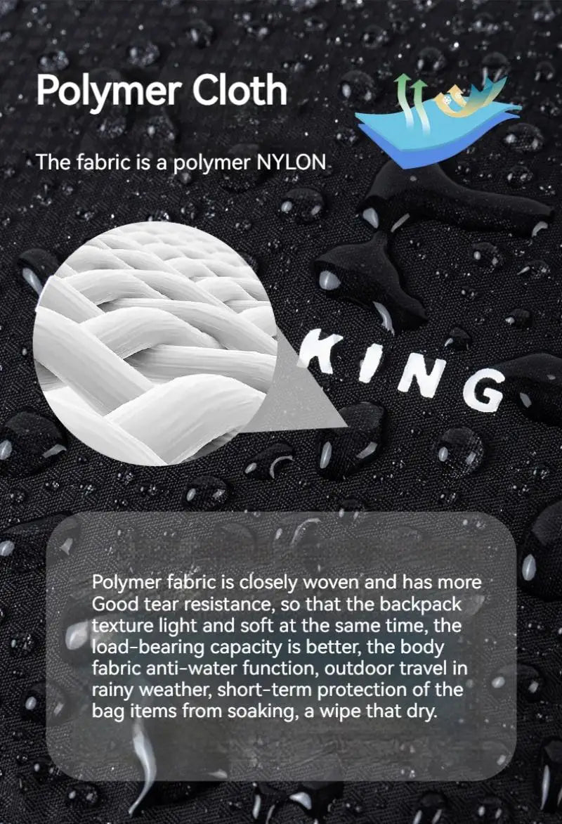 Ultra-light Folding Camping Hiking Backpack Professional Water Repellent Travel Duffle Bags Mountaineering Double Shoulder Bag