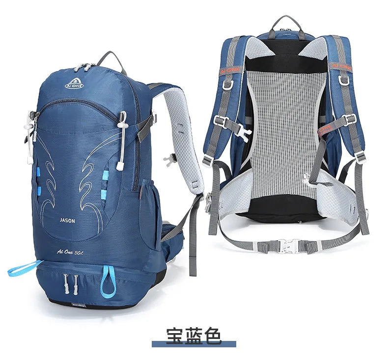 Ultralight 30L Suspension Hiking Backpack Breathable Mesh Frame Trekking Daypack for Men & Women Hiking Pack for Outdoor Sports