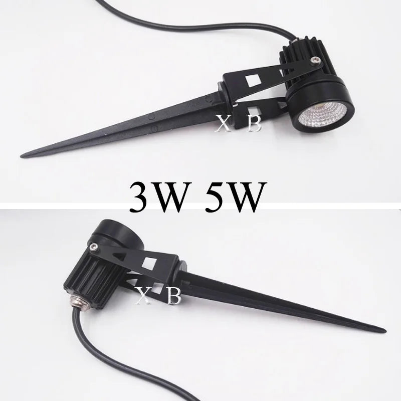 3W 5W 10W COB Outdoot IP65 Waterproof led Garden Lamp AC85-265V DC12V Outdoor Lighting Garden Light Landscape LED spotlight