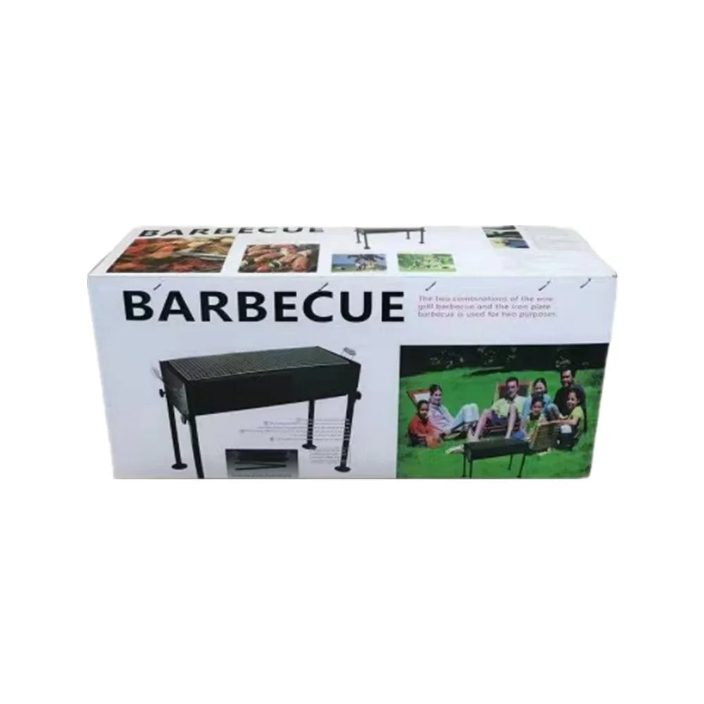 Large Japanese BBQ Grill Thickened Folding Outdoor BBQ Grill Portable BBQ Grill Removable Lifting