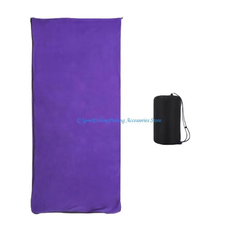 31KC Space Saving Sleep Bag Cover Velvets Clothes Ripstop Fabric Campers Storage for Backpacking and Emergencies Preparedness