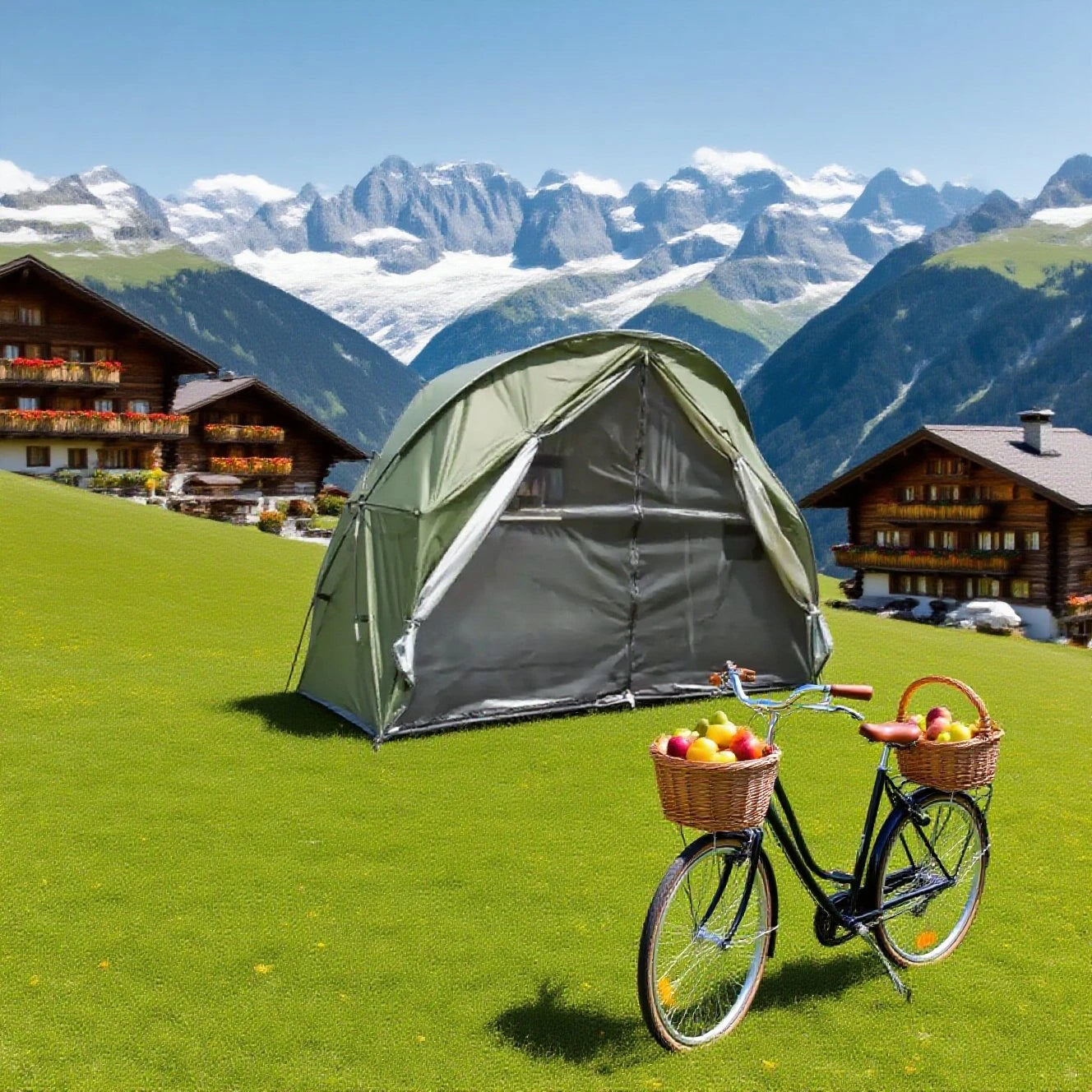 Breathable Mesh Tent for Backpacking - 1 Person All-Mesh Insect-Proof Camping Tent with Enhanced Airflow, Portable Sleep Shelter