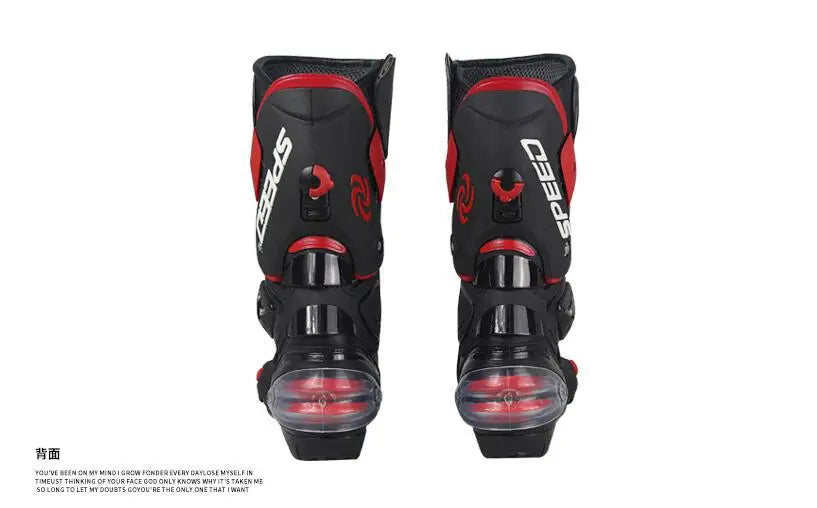 Motorcycle Boots Cycling Shoes Four Seasons Racing Anti-drop Cycling Boots Locomotive Shoes Knight Racing  Motorcycle Shoes