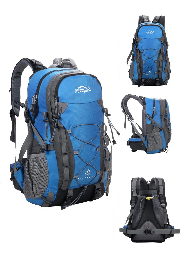 40L Nylon Waterproof Trekking Backpack Outdoor Military Rucksack Tactical Sports Camping Hiking Fishing Hunting Backpack Mochlia